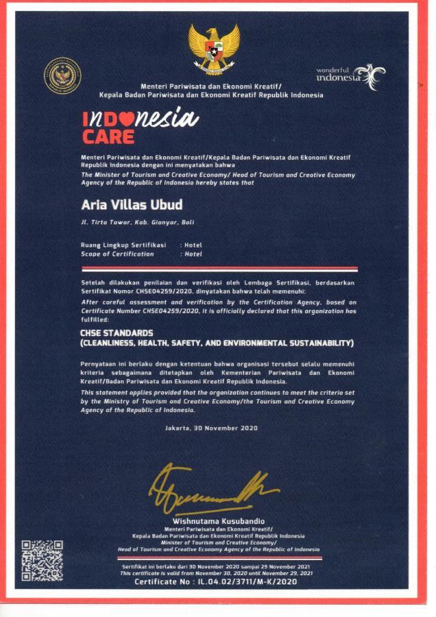 Aria Villas Ubud מראה חיצוני תמונה